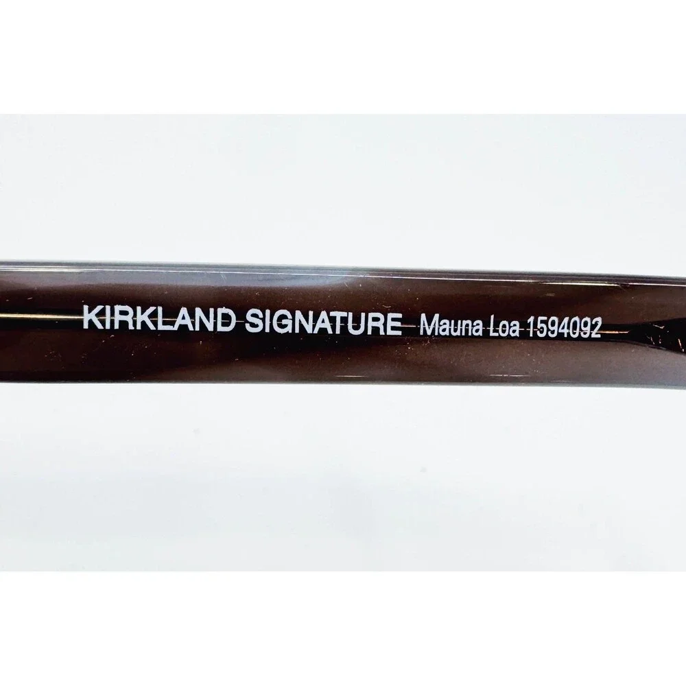 Kirkland Signature Eyeglasses Womens Grey Brown Fade Mauna Loa 51-20-145 51mm